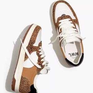 NWT Madewell Sneakers in Spotted Calf Hair